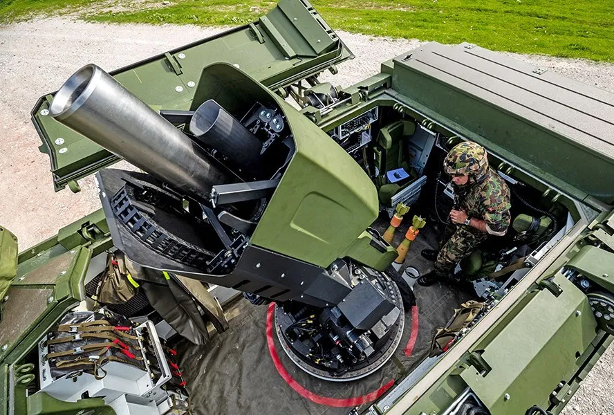 Thụy Sĩ sẽ sở hữu pháo cối tự hành uy lực mới

